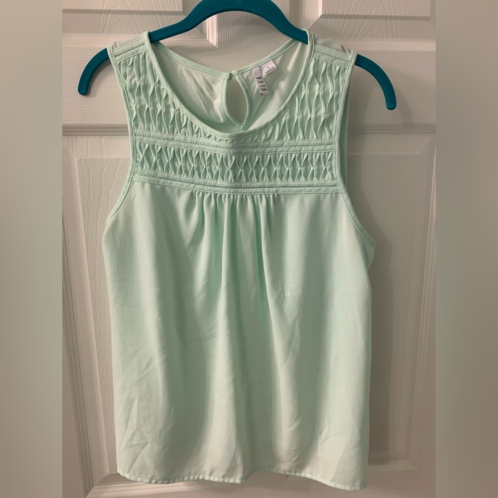 Elle Mint Green Tank Kohls Size L